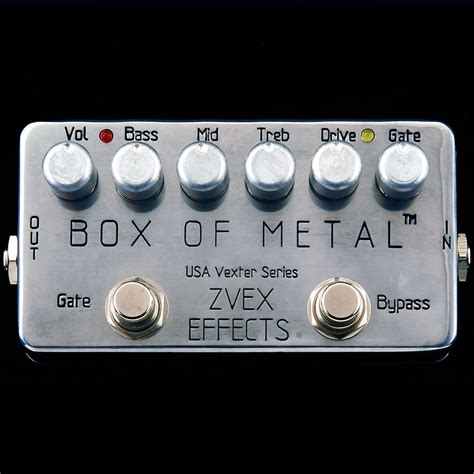 box of metal vexter|Zvex Box of Metal USA Vexter Series – Big City Music.